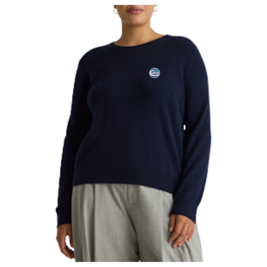 Ladies Mongolian Cashmere Crewneck Sweater