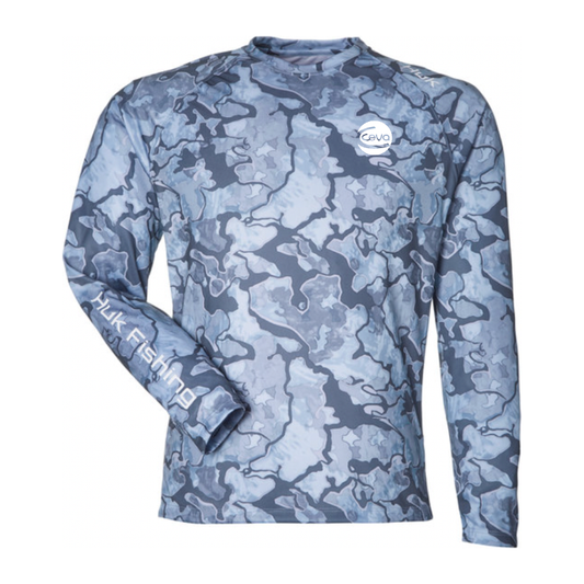 HUK Men's Lopro Camo Long-Sleeve T-Shirt
